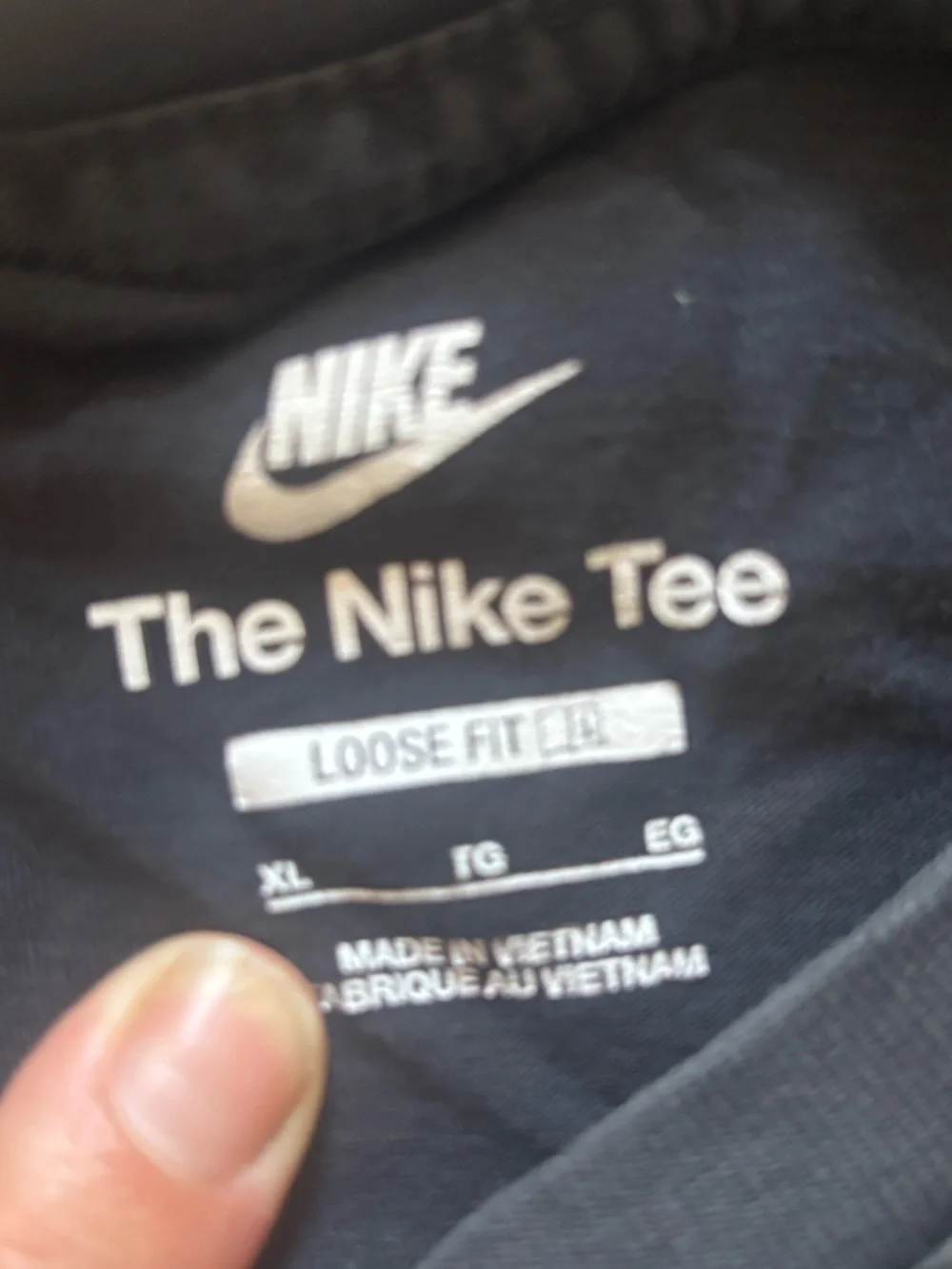 Nike Black Kids XL
